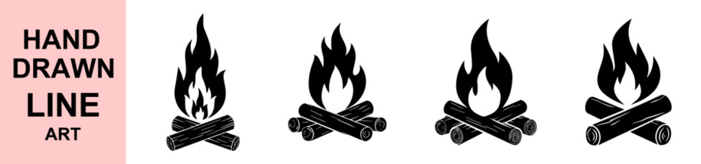 Black and white line vector illustration featuring abstract geometric shapes and minimalist design elements, perfect for modern artwork, backgrounds, branding, packaging, and digital graphic design.
