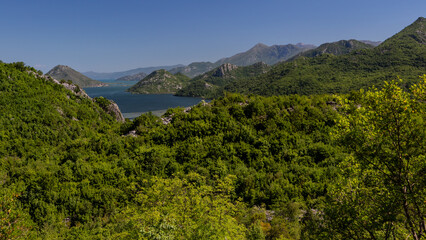 Berge am Skutarisee