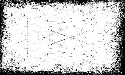 Distressed black texture. Dark grainy texture on white background. Dust overlay textured. Grain noise particles. Rusted white effect. Grunge design elements.	