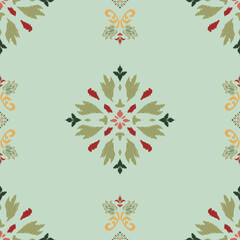 Motifs African boho paisley Floral Ikat pattern embroidery border. Ethnic ikat floral Ethnic Indian Pattern Ikat pattern Ethnic Pattern.Border indian floral Aztec embroidery border seamless patterns.