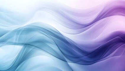 Obraz premium 3D render, abstract background with blue and purple waves, vector illustration, detailed, high resolution, professional photograph