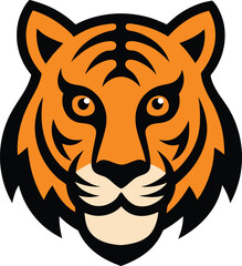 Obraz premium vector illustration of a tiger