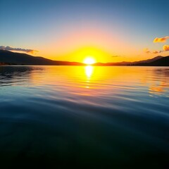 Fototapeta premium dazzling lake