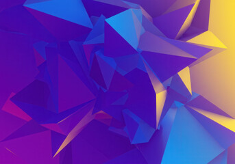 Abstract geometric composition