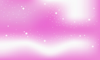 Pink background with soft gradient, sparkles and dreamy light effect, ideal for modern design, digital art, and elegant backgrounds.