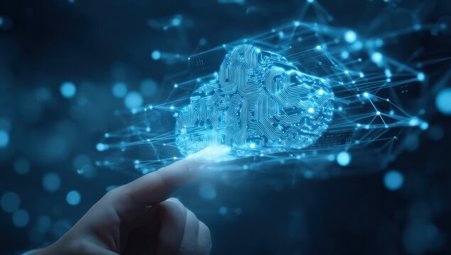 Businesses adopting digital transformation through AI and cloud solutions for efficiency gains.