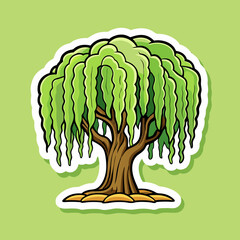 green tree vector