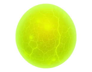 Glowing Green Energy Orb