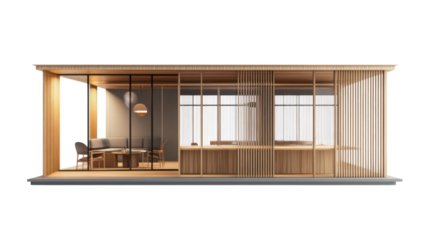 Modern Office Interior with Minimalist Design – Contemporary Workspace Featuring Clean Lines, Neutral Colors, and Functional Layout for Business, Corporate, and Creative Environments
