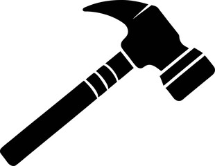 Reflex Hammer Silhouette Vector Illustration 