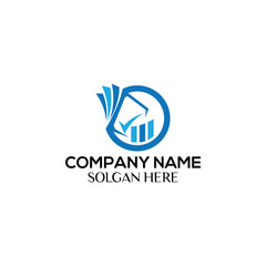 Real Estate Eco Housing Logo Design with Trees and Buildings – Vector Illustration