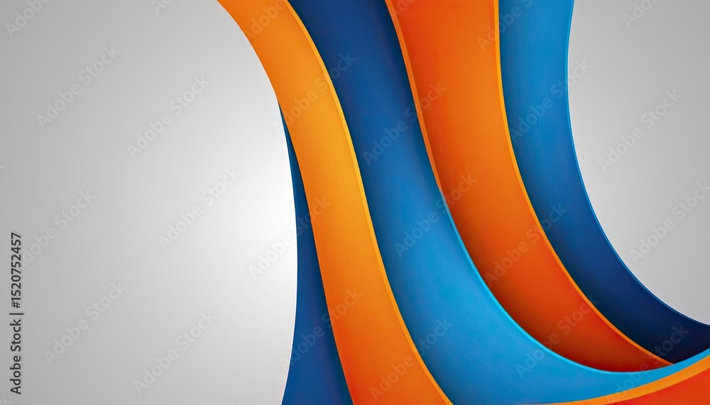 Poster abstract soft orange graphics background for design 3