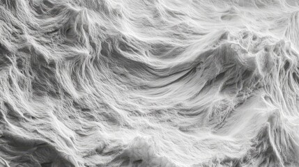 Obraz premium Abstract grayscale texture of flowing forms.