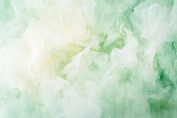 Fototapeta premium Abstract blend of pale green and white tones.