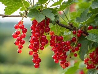 Red Currants, Red Currants photography- View of Their Flavor, Nutrition, and Culinary Uses