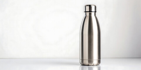 Sleek Stainless Steel Water Bottle Hydration Perfection