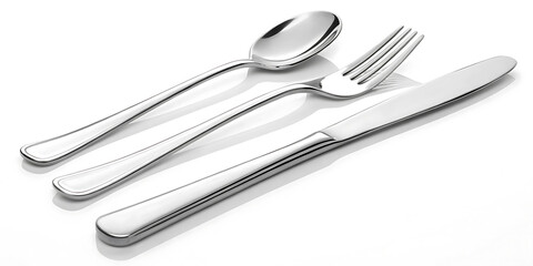 Elegant Stainless Steel Cutlery Set Spoon, Fork, and Knife