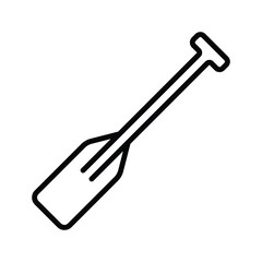 paddle icon vector design template simple and clean