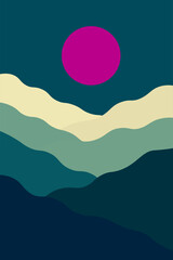 Nature, Simplified wallpaper Between Silence and Light 