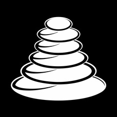 abstract christmas tree