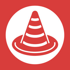 traffic cone icon