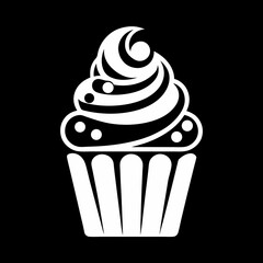 cupcake vector illustration
