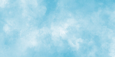 Abstract grunge sky blue soft painted watercolor paint splash. inspiring views of fluffy clouds blue sky background. cloudy blue sky various natural clouds and smoke. morning cloud in the sky.