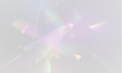 Plakat PNG crystal diamond sparkle on glowing background with neon light, transparent effect and prism shine PNG, where every beam reflects a crystal and light wraps around the crystal.