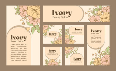 Stylist and unique Wild Flower design layout for social media post, story, and banner
