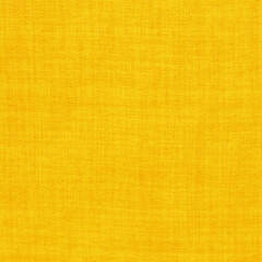 Yellow fabric cloth texture for background, natural textile pattern.