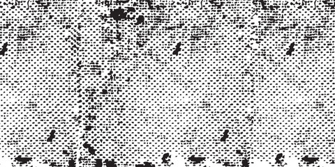 Grunge Distressed Dotted Color Halftone Retro Paper Abstract Print Texture Vector Background