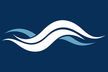 vector illustration of a wave