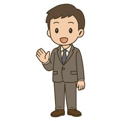 business man cartoon