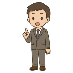 business man cartoon