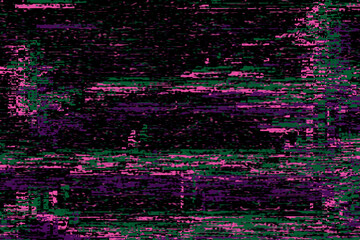 Vibrant Glitch Art A Digital Distortion Aesthetic