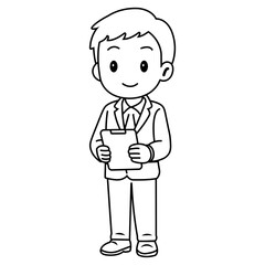 business man cartoon
