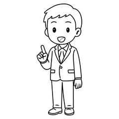 business man cartoon