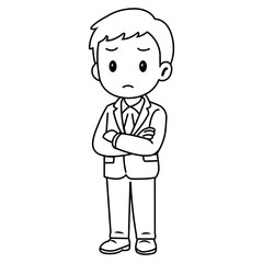 business man cartoon