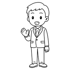 business man cartoon