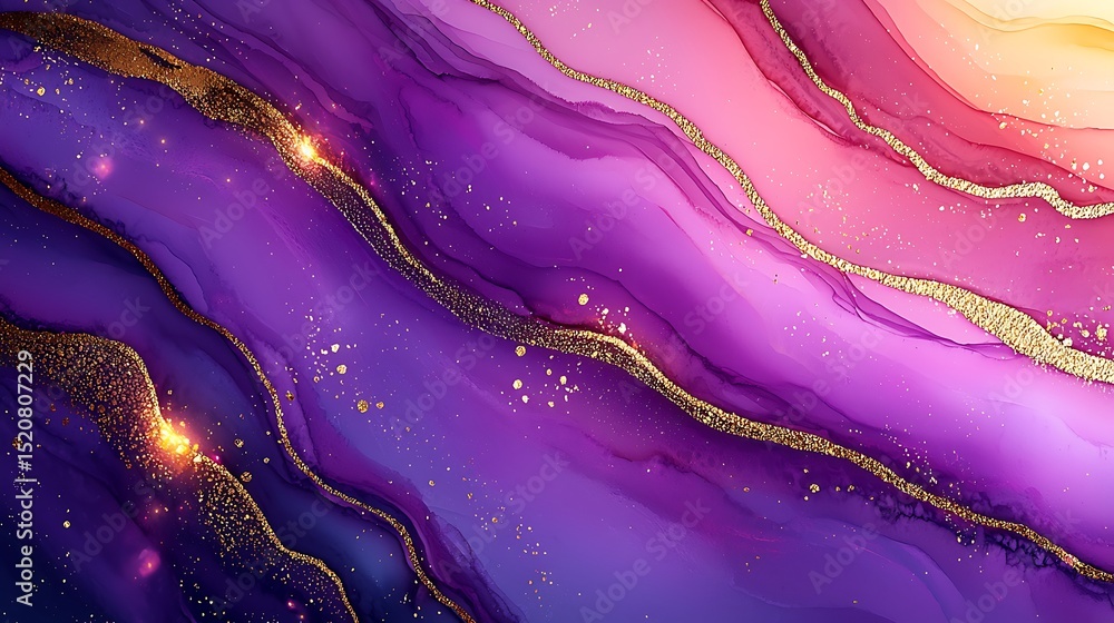 Poster abstract fluid art creation digital space artwork colorful gradient textures close-up view modern ae