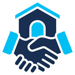 Property solid color icon