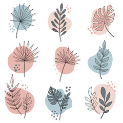 Seamless Monochrome Floral Pattern. Hand Drawn Floral Texture, Decorative Flowers, Coloring Book.