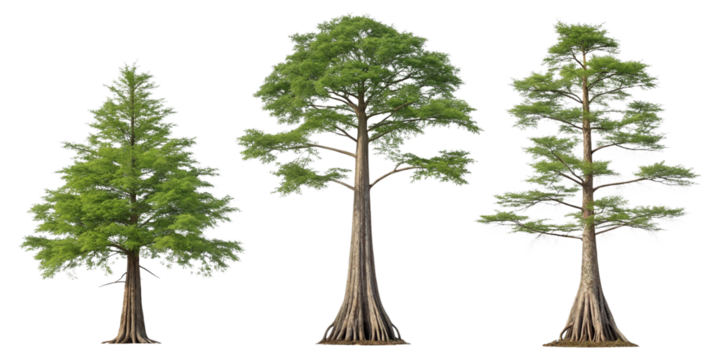 Cypress Trees Growth Stages and Variations in Nature's Majesty