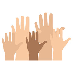 Obraz premium Friendship Day Hands