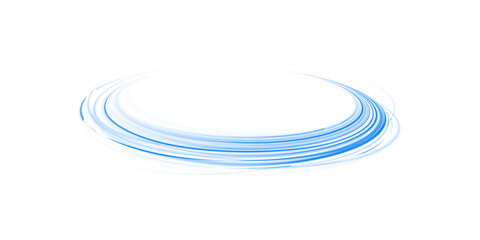 PNG blue laser line with speed curve and motion blur on night highway, glowing streak tail effect and beam 1920 PNG.