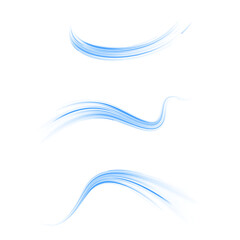 PNG blue laser curve with speed line blur and dynamic streak PNG, where the trail glows across the highway and every flash leaves a new light line behind another turning line. © ira11998877