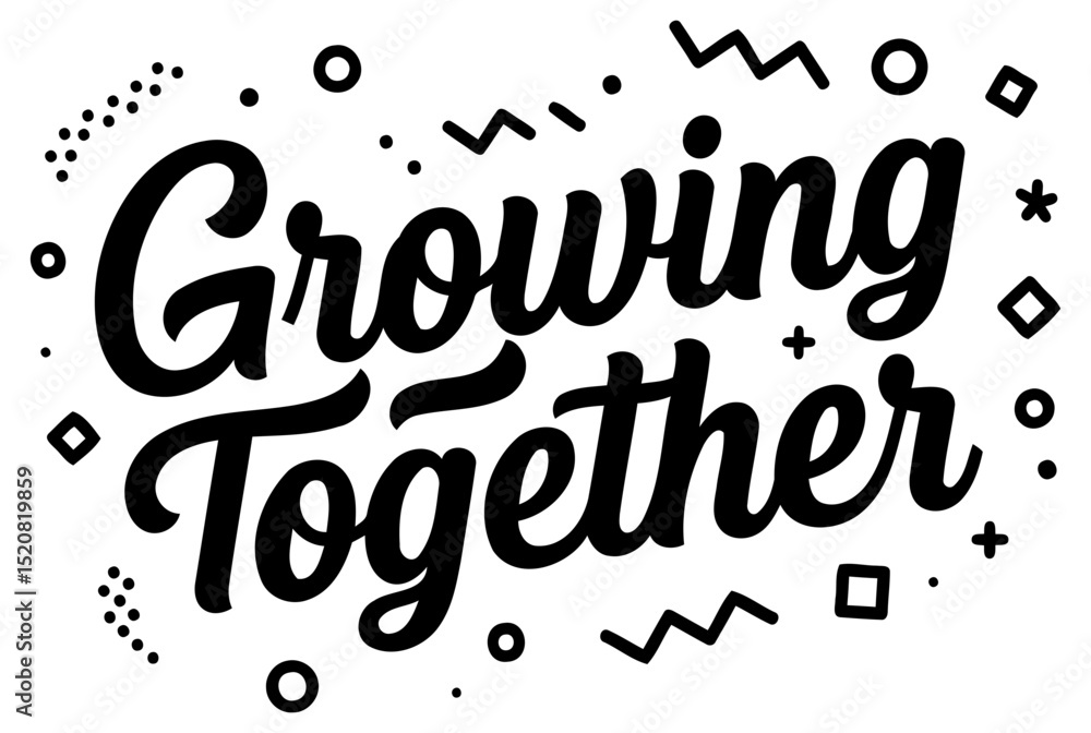 Poster motivational graphic design of 
