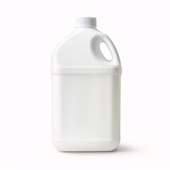 White Plastic Gallon Bottle
