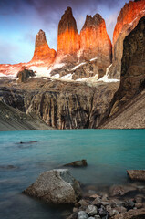 Sunrise in Patagonia, Base Torres