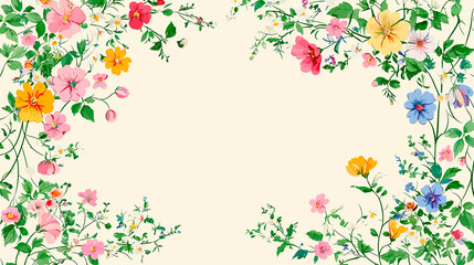 Marco floral